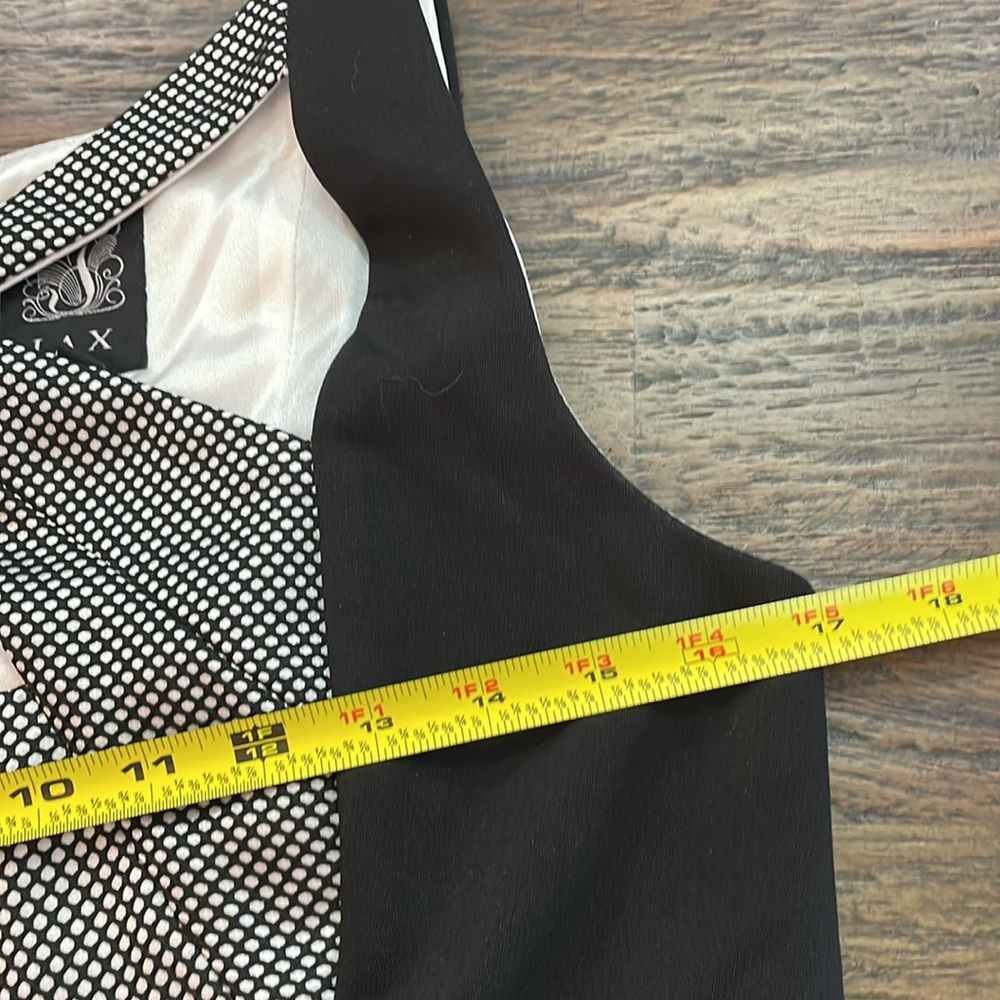 JAX black and white dress size 8 - Picture 7 of 10